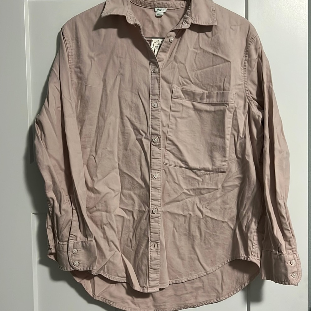Aerie oversized button down small